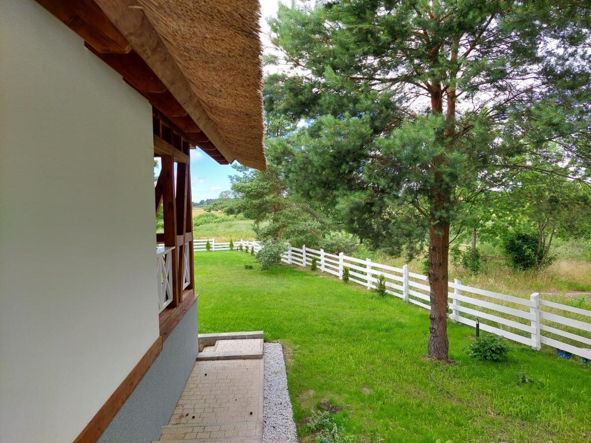 Greyowka Dom Kryty Strzecha W Gardna Park Villa Czysta Bagian luar foto