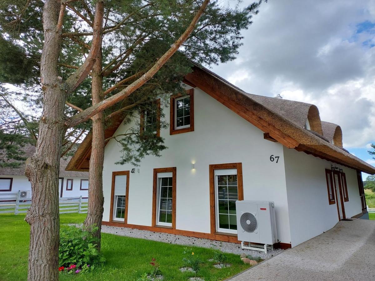 Greyowka Dom Kryty Strzecha W Gardna Park Villa Czysta Bagian luar foto